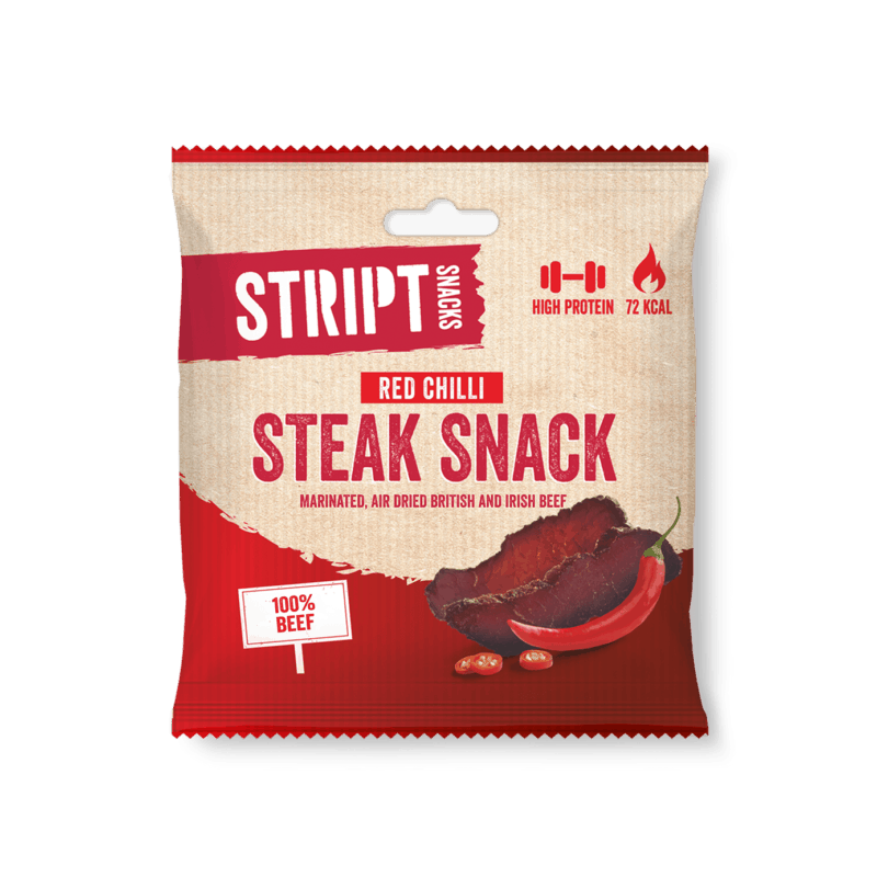 Stript Snack - Red Chilli Steak Snack