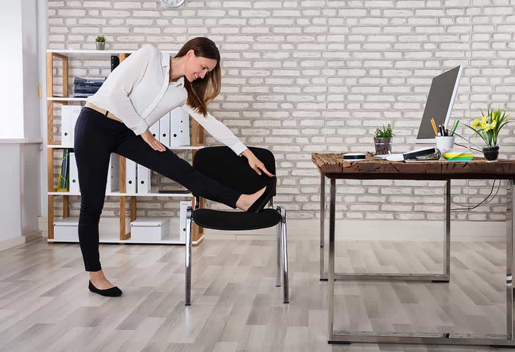 5 Simple Desk Exercises for home or in the office!